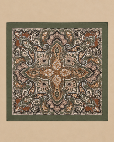 FOULARD ANATOLE VERT #couleur_vert