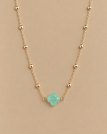 COLLIER IRIS VERT #couleur_vert