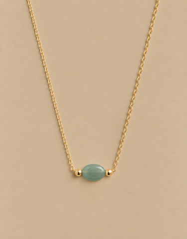 COLLIER ELANE VERT #couleur_vert