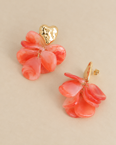 BOUCLES SIMONNE ORANGE #couleur_orange
