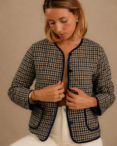 VESTE BENEDICTE BLEU #couleur_bleu