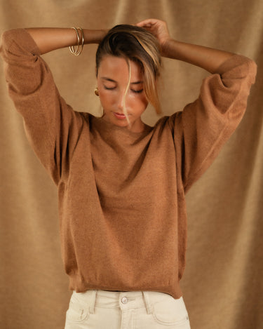PULL BRIEU CAMEL #couleur_camel