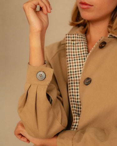VESTE ADELE CAMEL #couleur_camel