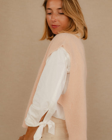 PULL CHARLES ROSE #couleur_rose