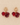 BOUCLES PETALES ROUGE #couleur_rouge