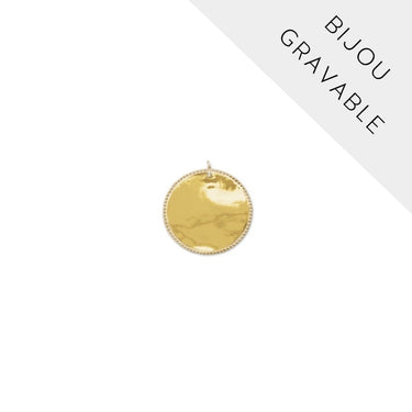 PENDENTIF ARJUN DORÉ #couleur_doré