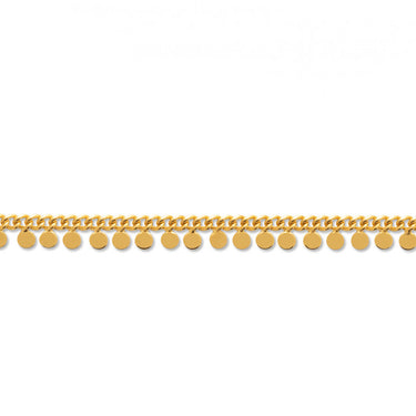 BRACELET LIZ DORÉ #couleur_doré