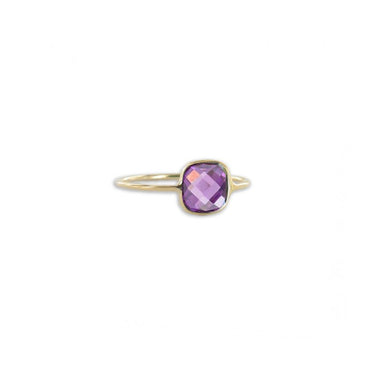 BAGUE CLARENCE PRUNE #couleur_prune