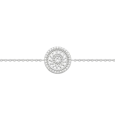 BRACELET CLAUDIA ARGENTÉ #couleur_argenté