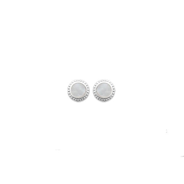 CLOUS ENORA ARGENTÉ #couleur_argenté