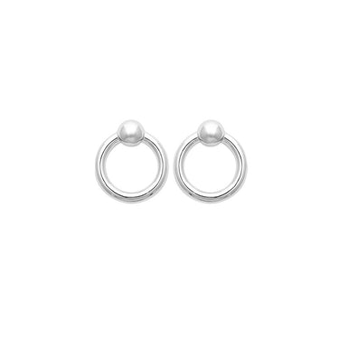 BOUCLES LOUKA ARGENTÉ #couleur_argenté