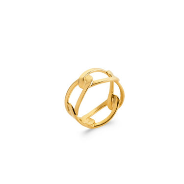 BAGUE MARGARET DORÉ #couleur_doré