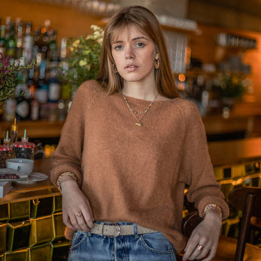 PULL GILDAS NOISETTE #couleur_noisette