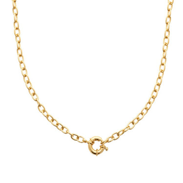 COLLIER LENIZA DORÉ #couleur_doré