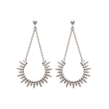 BOUCLES LUCE ARGENTÉ #couleur_argenté