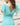 ROBE LUCIENNE TURQUOISE #couleur_turquoise
