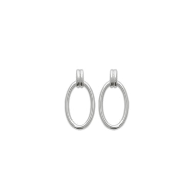 BOUCLES CATERINA ARGENTÉ #couleur_argenté