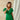 ROBE LUCIENNE EMERAUDE #couleur_emeraude