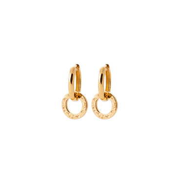 CRÉOLES JANELLE DORÉ #couleur_doré