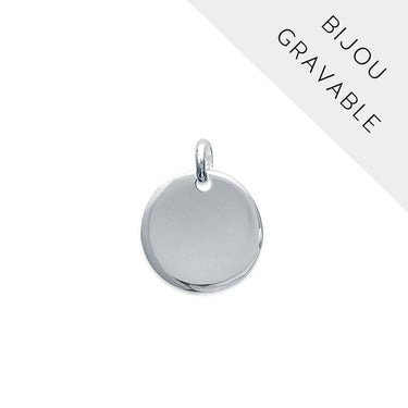 PENDENTIF ALESSANDRA ARGENTÉ #couleur_argenté