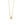 COLLIER ELORIE DORÉ #couleur_doré