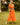 ROBE LUCIENNE MANDARINE #couleur_mandarine