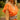 ROBE LUCIENNE MANDARINE #couleur_mandarine