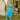 ROBE LUCIENNE BLEU OCÉAN #couleur_bleu-océan