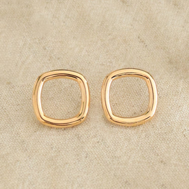 BOUCLES ALYA DORÉ #couleur_doré