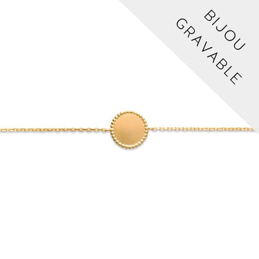BRACELET CAPRI DORÉ #couleur_doré