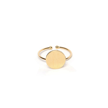 BAGUE MAÏNA DORÉ #couleur_doré