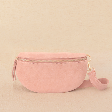 SAC BANANE LINA ROSE POUDRÉ #couleur_rose-poudré