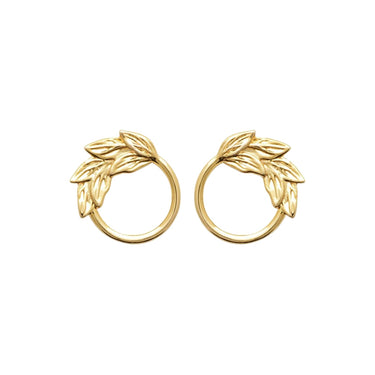 BOUCLES LARA DORÉ #couleur_doré
