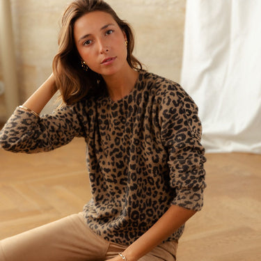 PULL LEO LÉOPARD #couleur_léopard