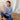 CHEMISIER CLOVIS BLEU #couleur_bleu