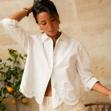 VESTE JEANNE BLANC #couleur_blanc