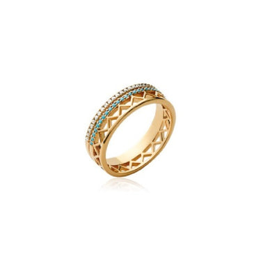BAGUE NURIA TURQUOISE #couleur_turquoise