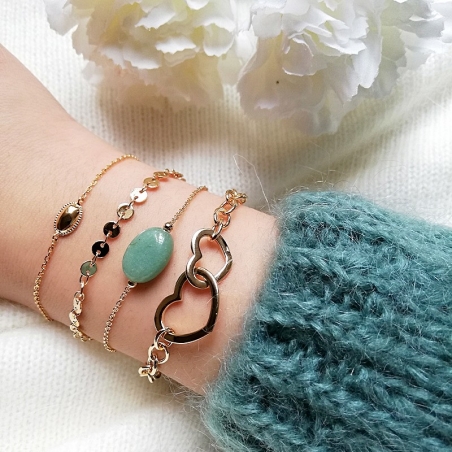 Photo de Bracelets sans strass BRACELET CALIPSO chez Perrine et Antoinette