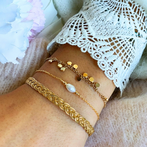 Photo de Bracelets sans strass BRACELET RADHA chez Perrine et Antoinette