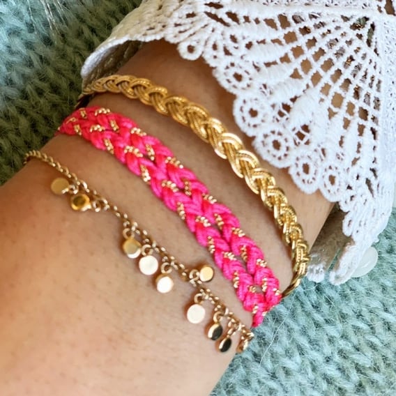 Photo de Bracelets tressés BRACELET MARGAUX chez Perrine et Antoinette