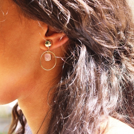 Photo de Boucles d'oreilles clips BOUCLES GISELLE chez Perrine et Antoinette