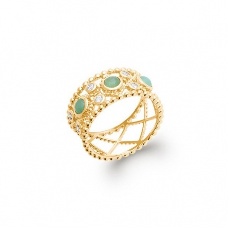 Photo de Bagues empierrées BAGUE ANOUCKA chez Perrine et Antoinette