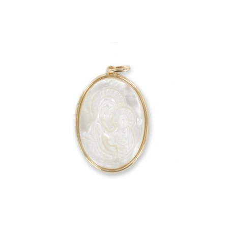 Photo de Grands pendentifs PENDENTIF BAPTISTINE chez Perrine et Antoinette