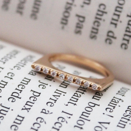 Photo de Bagues strass BAGUE GILDA chez Perrine et Antoinette