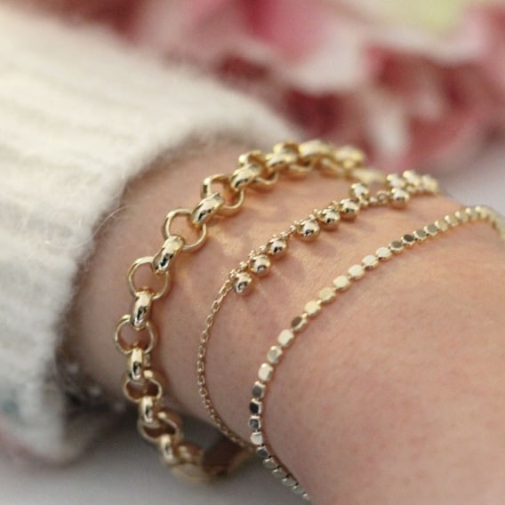 Photo de Bracelets sans strass BRACELET PERLITA chez Perrine et Antoinette