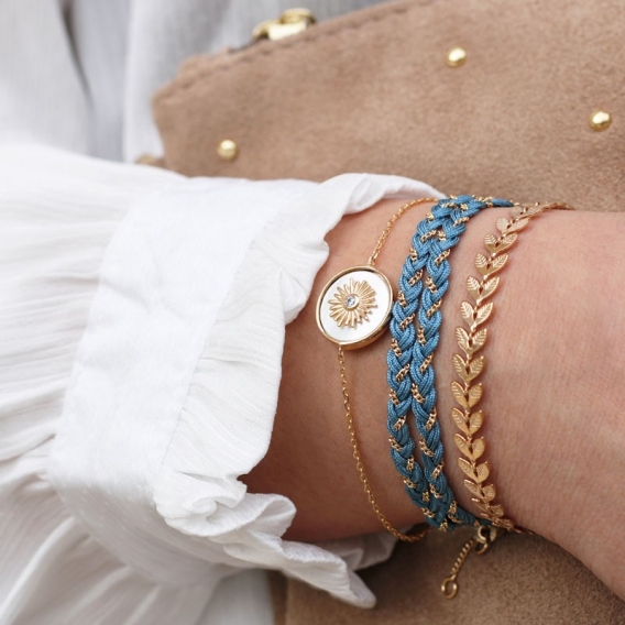 Photo de Bracelets tressés BRACELET MARGAUX chez Perrine et Antoinette