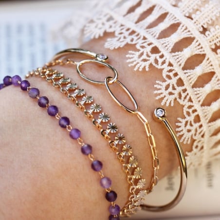 Photo de Bracelets sans strass BRACELET CLAUDIE chez Perrine et Antoinette