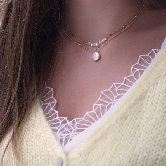 Photo de Colliers sans strass COLLIER FLAVY chez Perrine et Antoinette