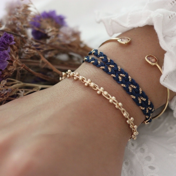 Photo de Bracelets tressés BRACELET MARGAUX chez Perrine et Antoinette