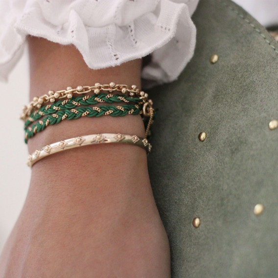 Photo de Bracelets tressés BRACELET MARGAUX chez Perrine et Antoinette